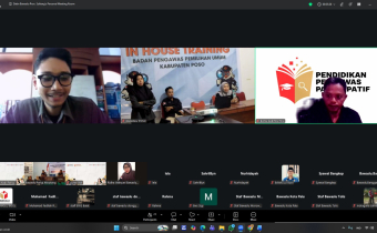 Bawaslu Tolitoli Ikuti Rapat Sosialisasi P2P se-Sulawesi Tengah Via Zoom 