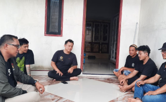 Kordiv HP2H Bawaslu Kabupaten Tolitoli melakukan pengawasan verifikasi faktual data pemilih di Dampal Selatan