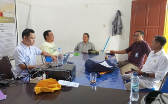 Pimpinan Bawaslu Tolitoli lakukan sosialisai kompetisi debat hukum