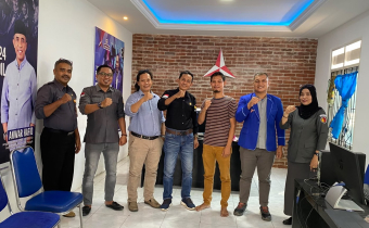 Pimpinan Bawaslu Tolitoli lakukan konsolidasi ke partai Demokrat Tolitoli