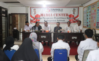 Kabag Bawaslu Sulawesi Tengah berikan penguatan mengenai Bawaslu Membelajarkan Vol II