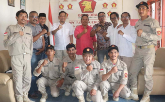 Bawaslu Tolitoli lakukan konsolidasi dengan partai Gerindra