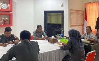 Bawaslu Tolitoli rapat persiapan Jumpa Berlian