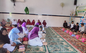 Kordiv P3S dan Korsek Bawaslu Tolitoli menghadiri undangan peringatan Maulid Nabi SAW di Masjid Al-Mujahid Tolitoli